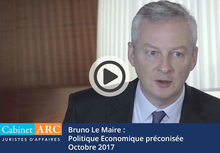 Politique économique préconisée pour la relance et le respect des délais de paiement par Bruno Le Maire