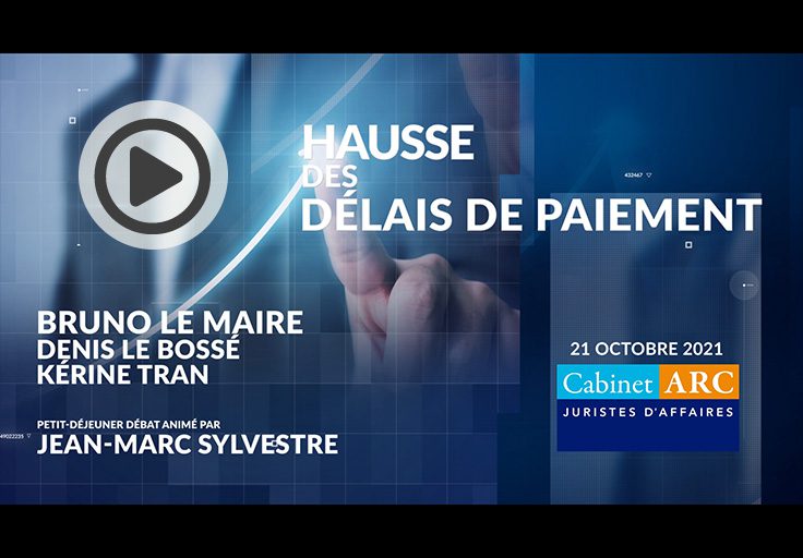 Bruno Le Maire on the rise in payment times in France in 2021